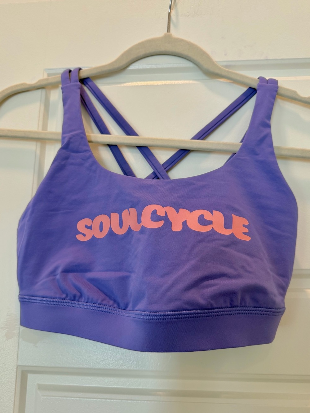 Soulcycle x Lululemon Purple Sports Bra Size 6